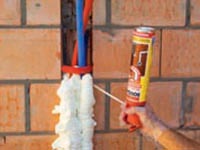 Genius Gun for easy application of Construction Foam.