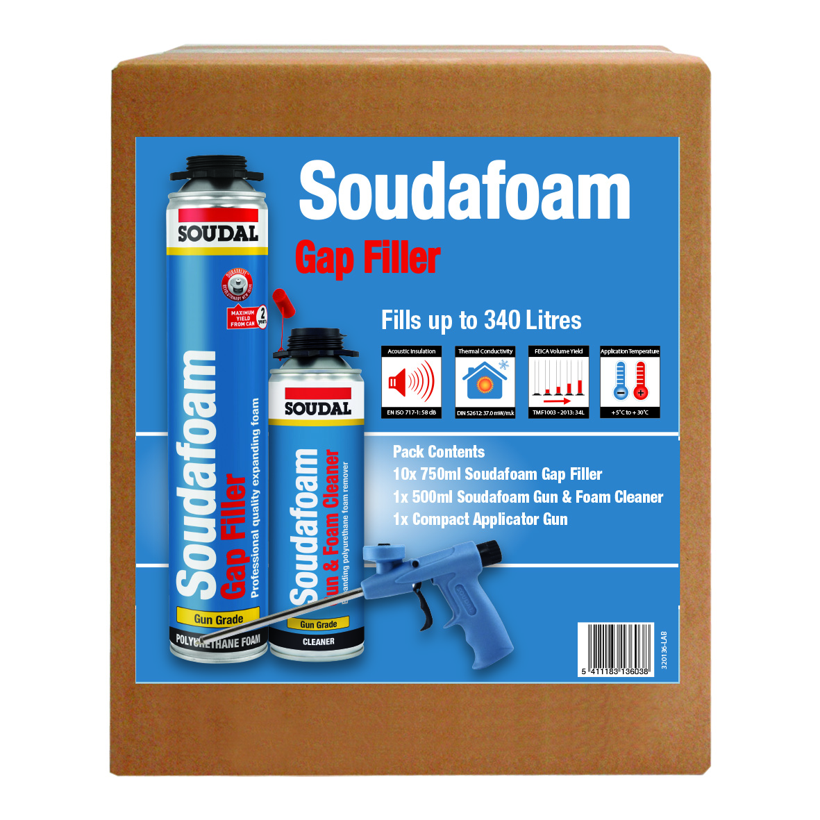 Soudal Expertise in sealants, PU foams and adhesives